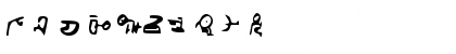 ID4 Alien Script Normal Font