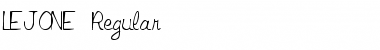 Download LEJONE Font Download LEJONE Font
