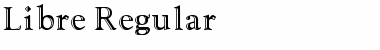 Libre Regular Font