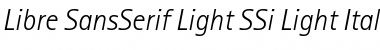 Download Libre SansSerif Light SSi Font Download Libre SansSerif Light SSi Font
