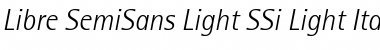 Download Libre SemiSans Light SSi Font