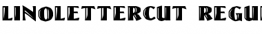 Download LinoLetterCut Font