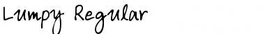 Lumpy Regular Font