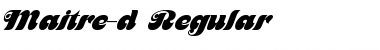 Download Maitre-d Font