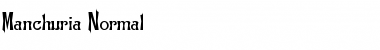 Download Manchuria Font
