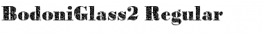 BodoniGlass2 Regular Font