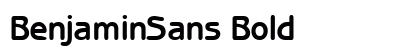 BenjaminSans Bold preview