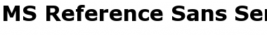 MS Reference Sans Serif Bold Font