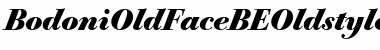 BodoniOldFaceBEOldstyleFigures BoldItalic Font