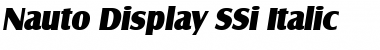 Download Nauto Display SSi Font Download Nauto Display SSi Font