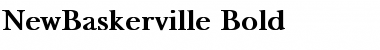 NewBaskerville Bold Font