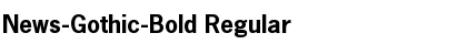 Download News-Gothic-Bold Font Download News-Gothic-Bold Font