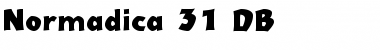 Normadica 31 DB Normal Font