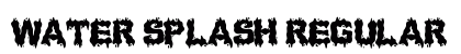 Water Splash Regular preview