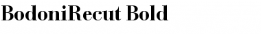 Download BodoniRecut Font