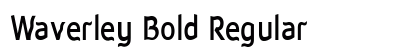 Waverley Bold Regular preview