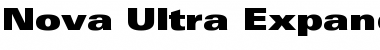 Nova Ultra Expanded SSi Extra Black Expanded Font