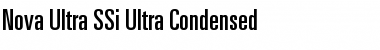 Nova Ultra SSi Ultra Condensed Font