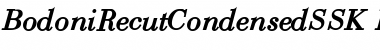 Download BodoniRecutCondensedSSK Font