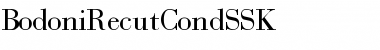 Download BodoniRecutCondSSK Font