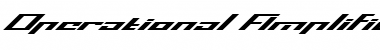Download Operational Amplifier Font