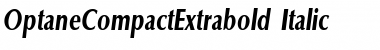 Download OptaneCompactExtrabold Font