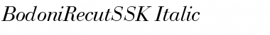 Download BodoniRecutSSK Font