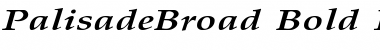 Download PalisadeBroad Font Download PalisadeBroad Font