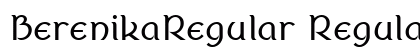 BerenikaRegular Regular preview