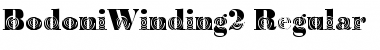 BodoniWinding2 Regular Font