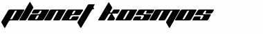 Download Planet Kosmos Font Download Planet Kosmos Font