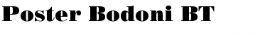 PosterBodoni BT Roman Font