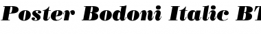 PosterBodoni It BT Italic Font