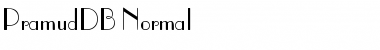 PramudDB Normal Font