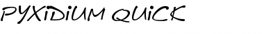 Download Pyxidium Quick Font