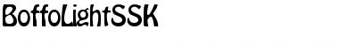 BoffoLightSSK Regular Font