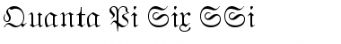 Download Quanta Pi Six SSi Font