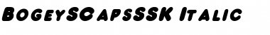 Download BogeySCapsSSK Font