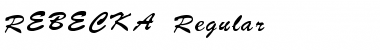 Download REBECKA Font