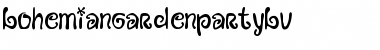 BohemianGardenPartyBV Regular Font