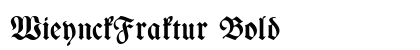 WieynckFraktur Bold preview