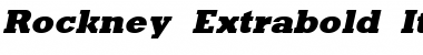 Download Rockney Extrabold Font