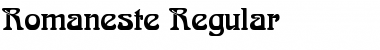 Download Romaneste Font