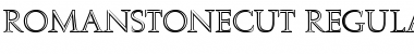 RomanStonecut Regular Font