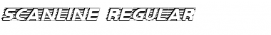 ScanLine Regular Font