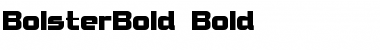 Download BolsterBold Font