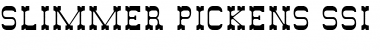 Download Slimmer Pickens SSi Font