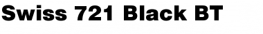 Download Swis721 Blk BT Font