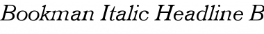 Bookman Italic Font