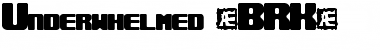 Download Underwhelmed (BRK) Font